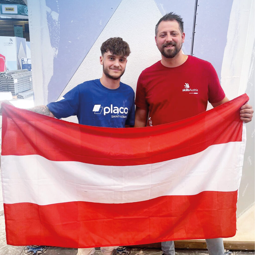 Fabian Schweiger bei den WorldSkills Lyon 2024